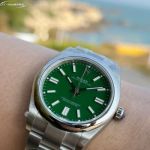 Clean Factory Rolex Oyster Perpetual Replica with Green Dial 41/36mm for 3230 31mm for 2232 Watch